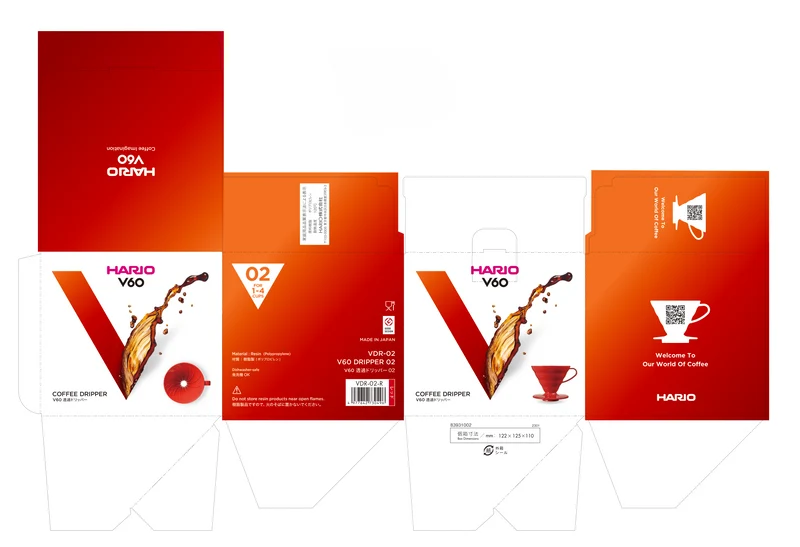 V60 Plastic Coffee Dripper 02