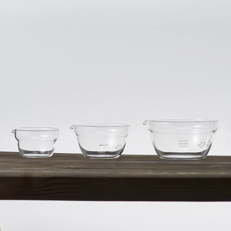 Heatproof Glass Bowls with Spout (Set, 3pcs)