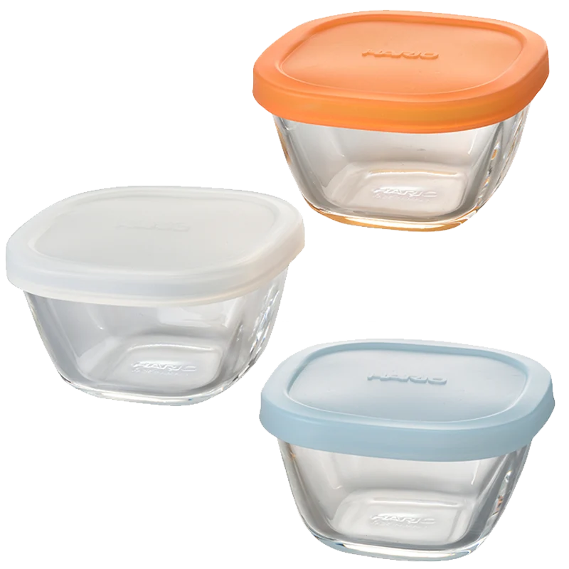 Heatproof Glass Storage Bowls, 3 pcs set