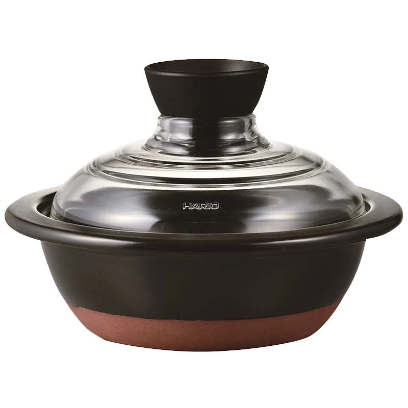 Glass Lid Pot Donabe Go
