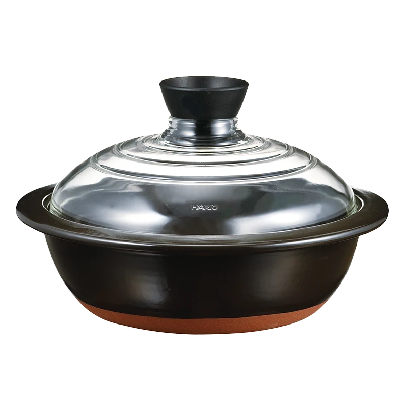 Glass Lid Pot Donabe Go