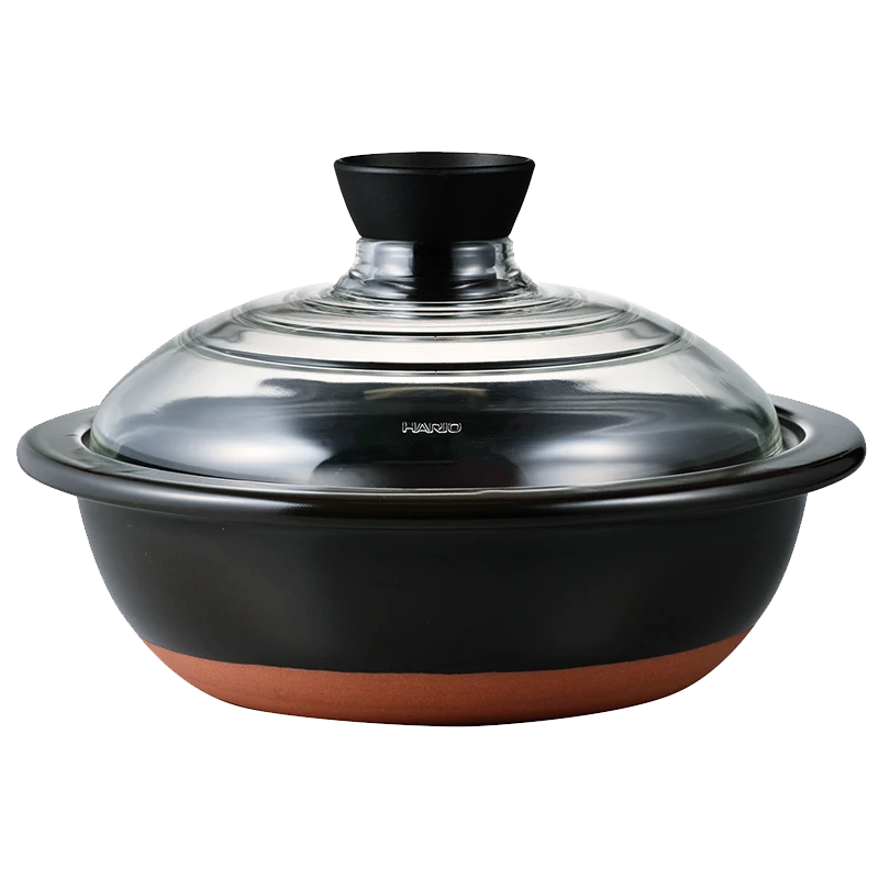 Glass Lid Pot Donabe Go