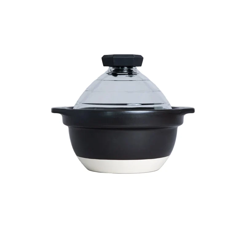 GOHANGAMA Glass Lid Rice Cooker (2-3 Cups)
