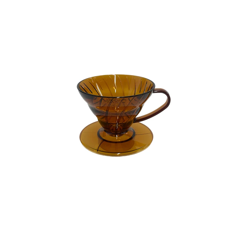 V60 Plastic Coffee Dripper 01 / Amber