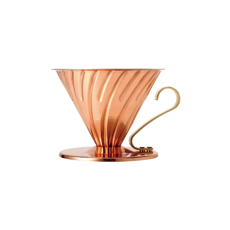 V60 Copper Dripper 02 (Clear Coating)