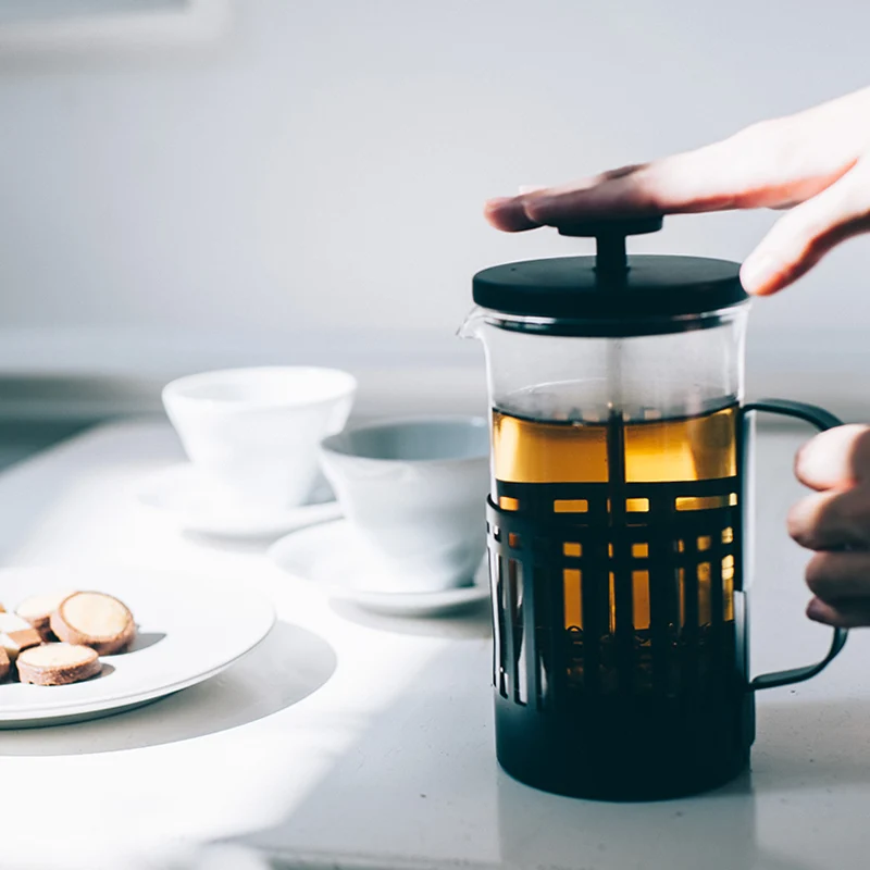 Harior Noir Tea & Coffee Press