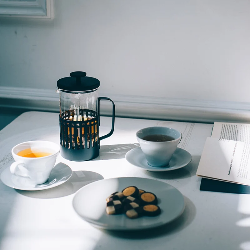 Harior Noir Tea & Coffee Press
