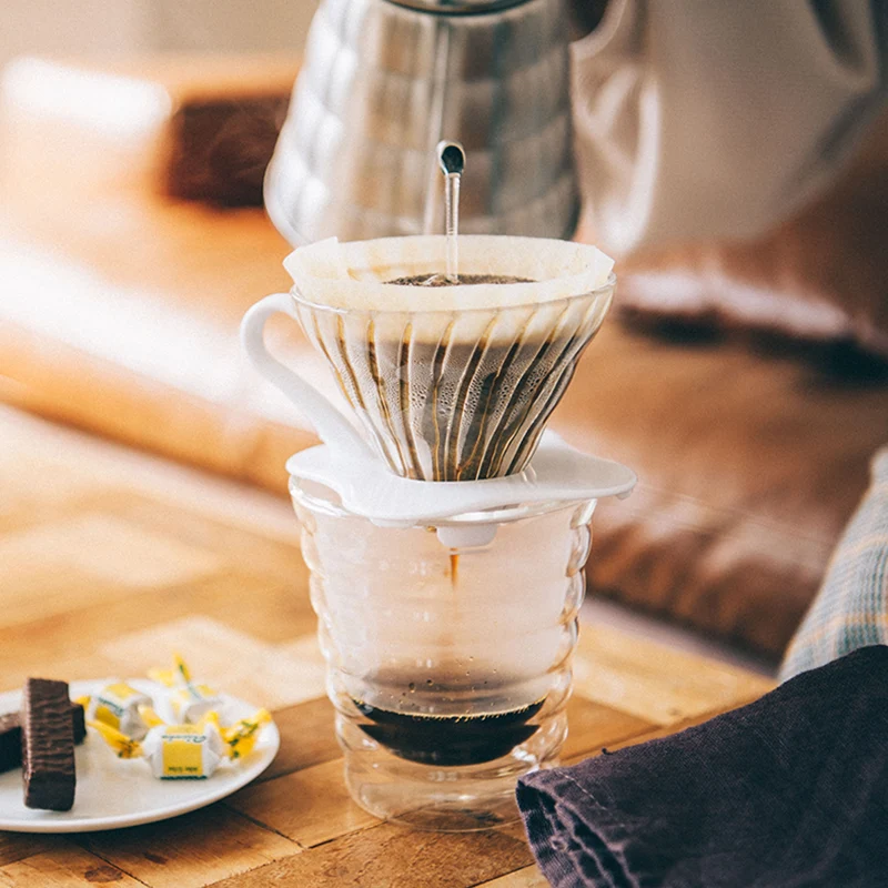Double-Walled V60 Coffee Glass, 300/450mL