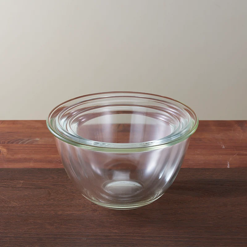 Heatproof Glass Bowl, 3 pcs set