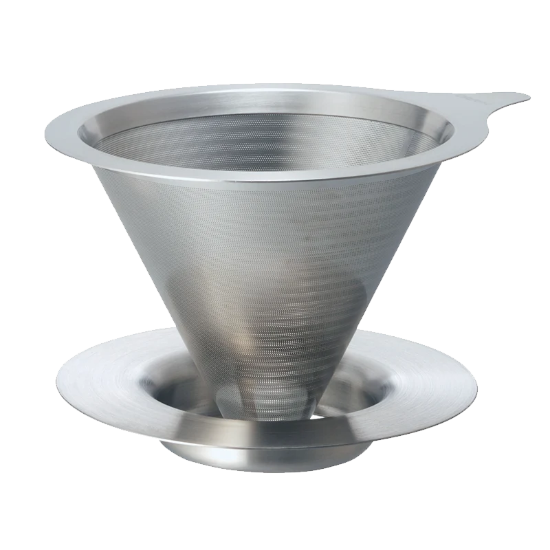 Double Mesh Metal Dripper