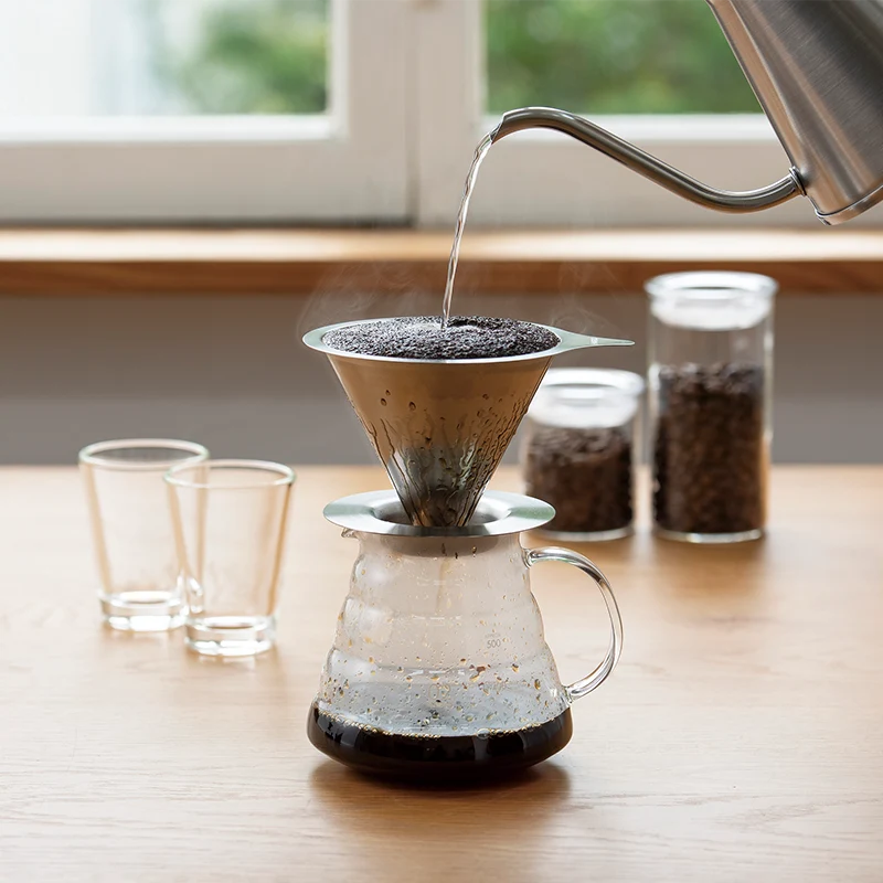 Double Mesh Metal Dripper