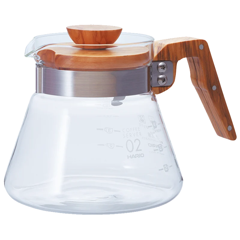Coffee Server Olive Wood, 400/600mL