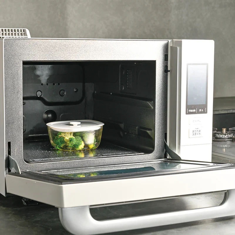 Heatproof Square Sealed Glass Container - 250ml