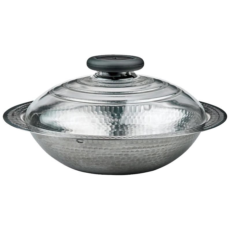 Yukihira IH Stainless Steel Cooking Pot, 2,600mL