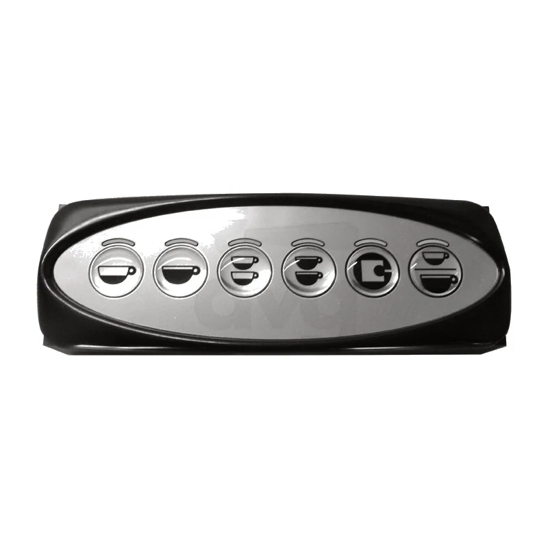 Pulsantiera 6 tasti 6 LED rossi pisa - ricambio per macchina da caffè