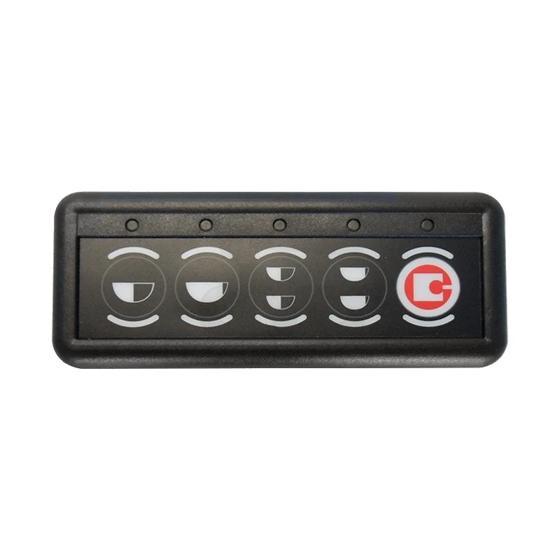 Pulsantiera 5 tasti LED bianco Sanremo - ricambio per macchina da caffè