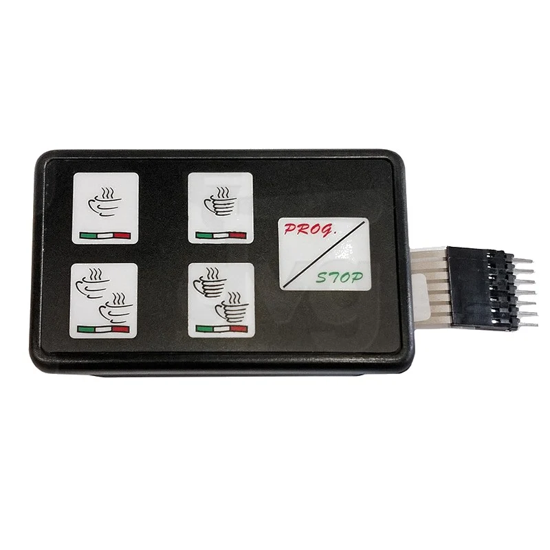 Pulsantiera 5 tasti cke 96 + viti - ricambio per macchina da caffè