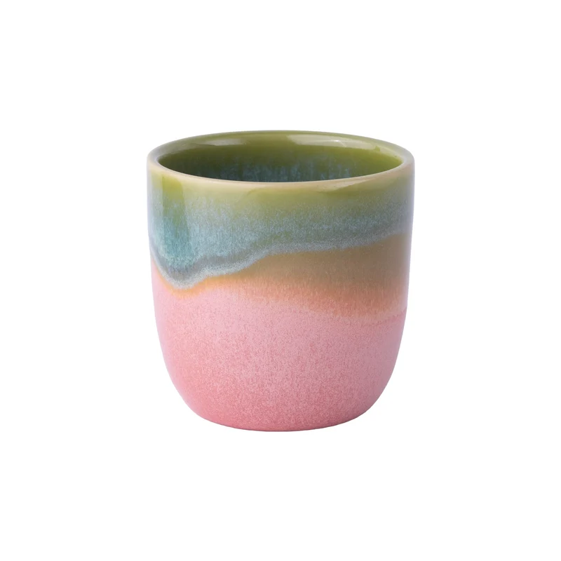 Espresso mug green / pink