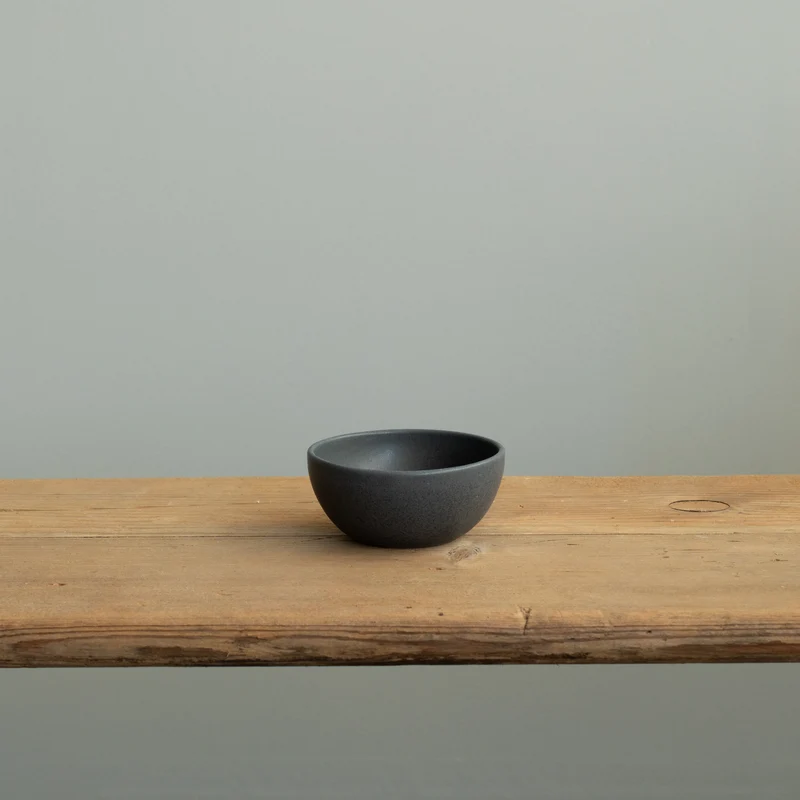 Small Snack Bowl Matte Black