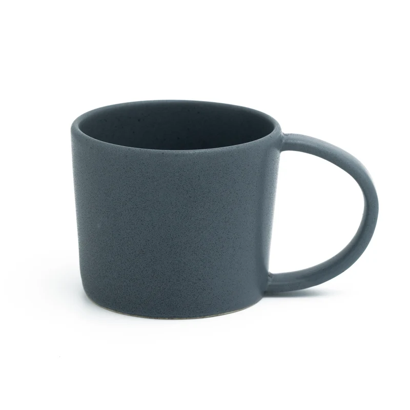 Large tea cup Matte Black