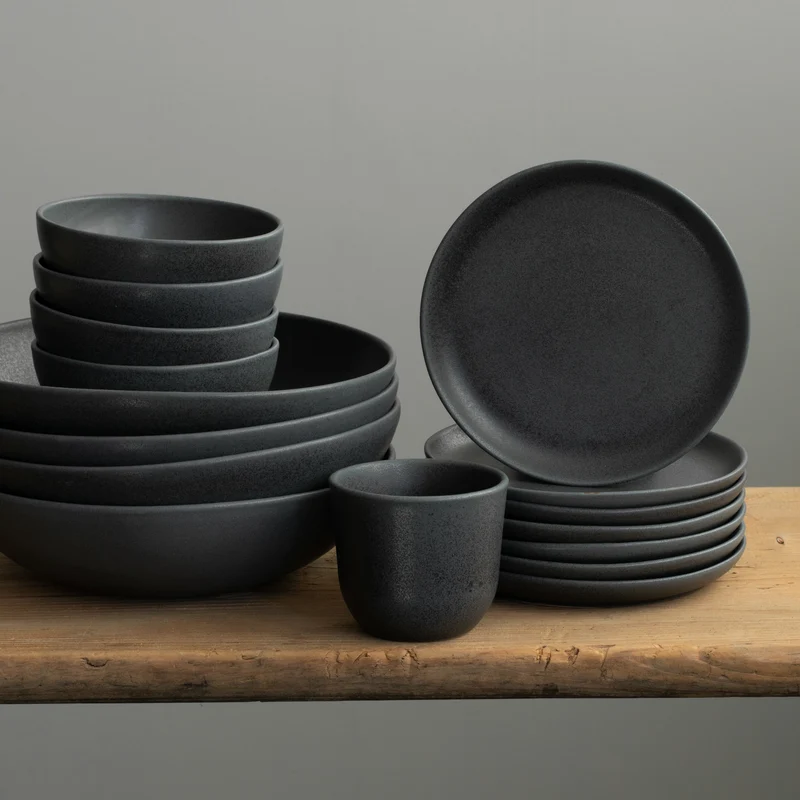 Large Snack Bowl Matte Black