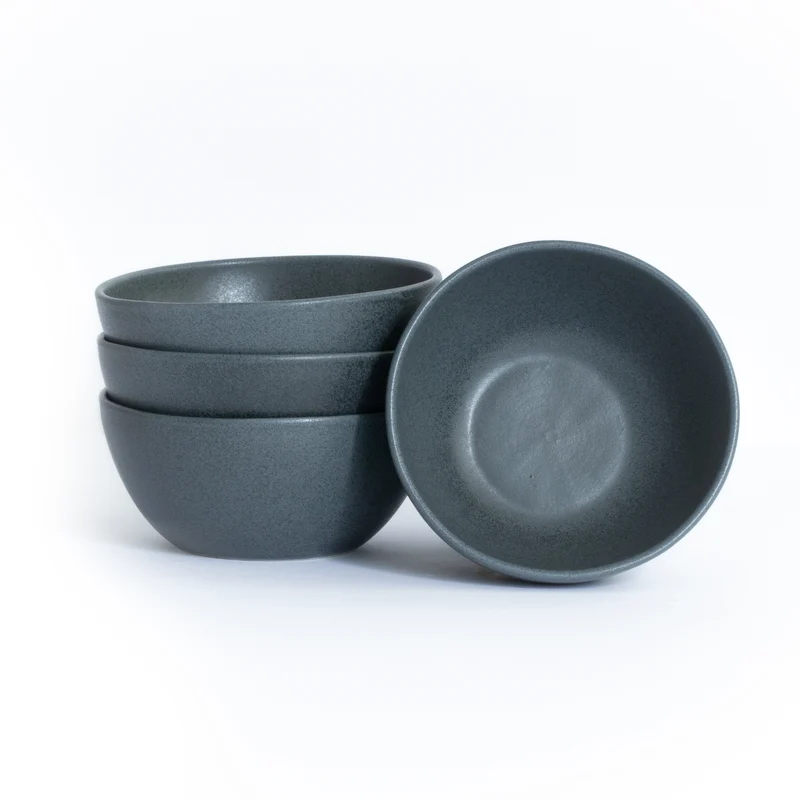 Large Snack Bowl Matte Black
