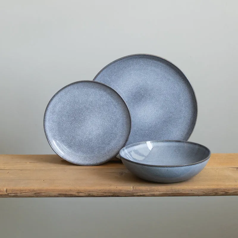 Pasta tableware set Blue Sand 12-piece
