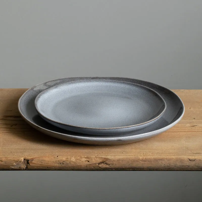 Plate set Blue Sand 8-piece
