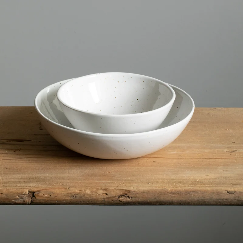 Large round pasta plate Serra