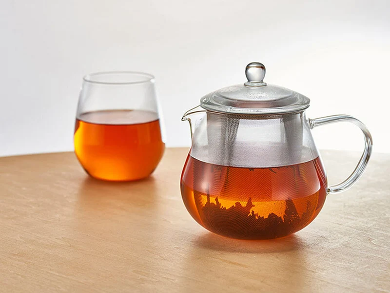 Leaf Tea Pot Clear - 450ml