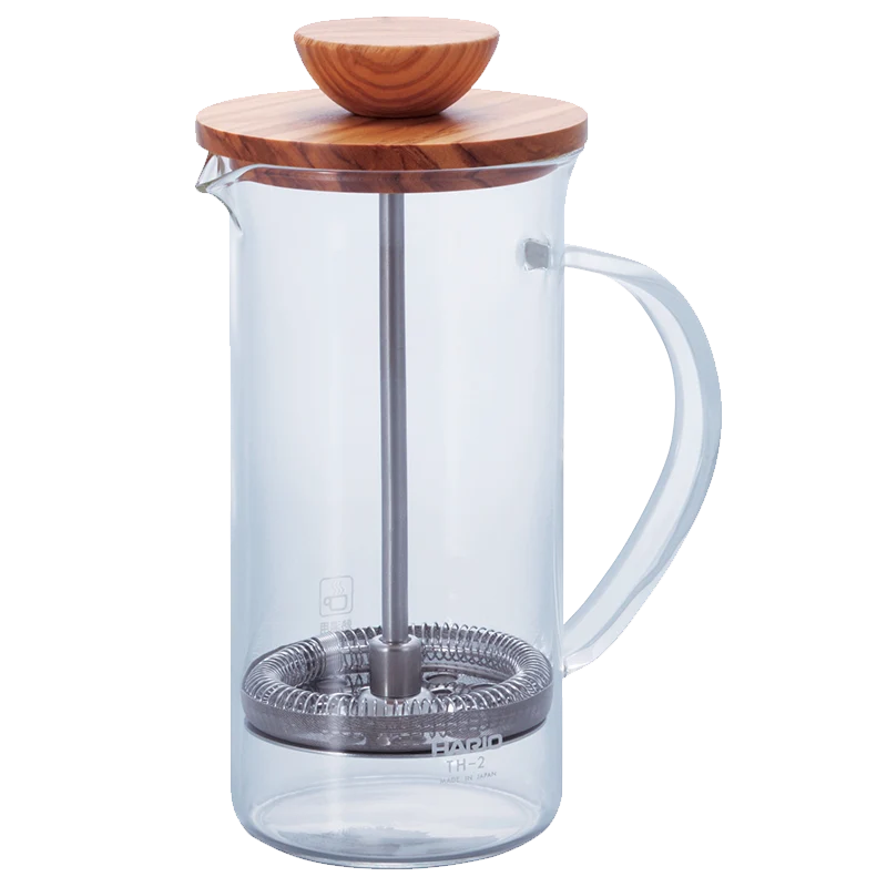 Wood Tea & Coffee Press, 300/600mL