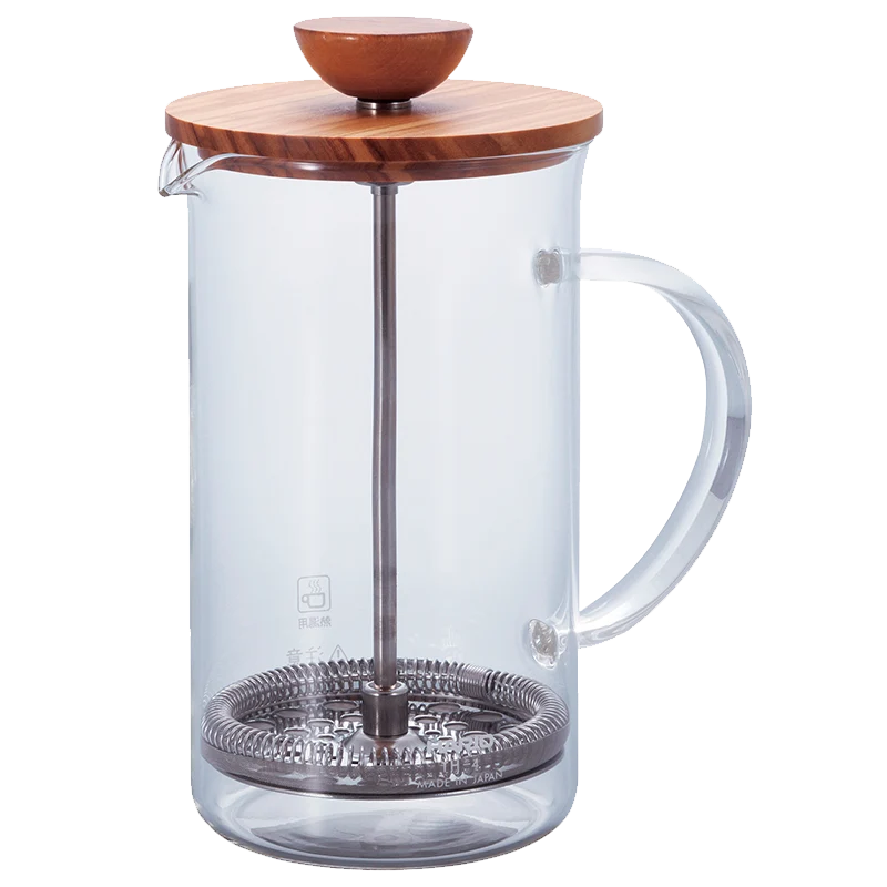 Wood Tea & Coffee Press, 300/600mL