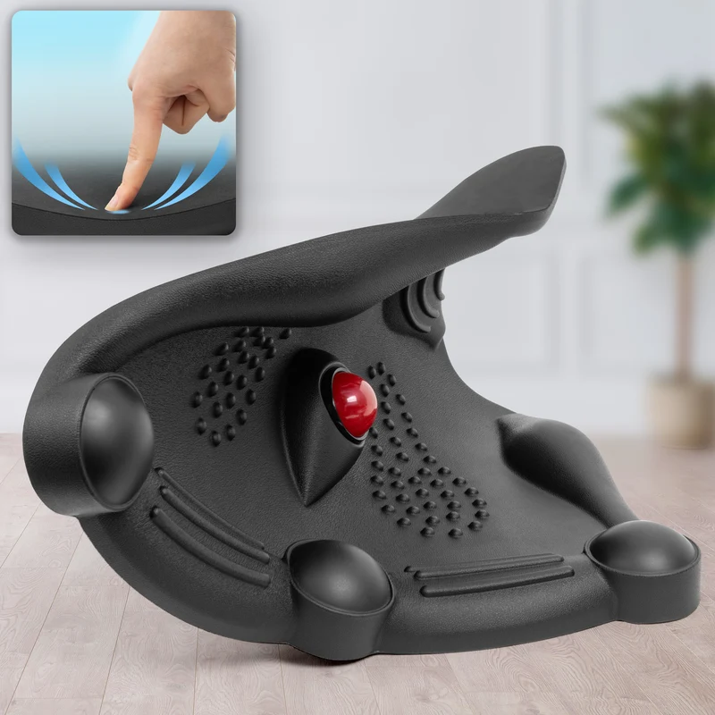 Duronic FT02 Tappetino Antifatica | Poggiapiedi grande 60x52cm | Anti Fatica Casa Scrivania Ufficio | Pedana Poggia Piedi | Tappetino con cuscinetti per massaggi | Tappeto per lavorare in piedi