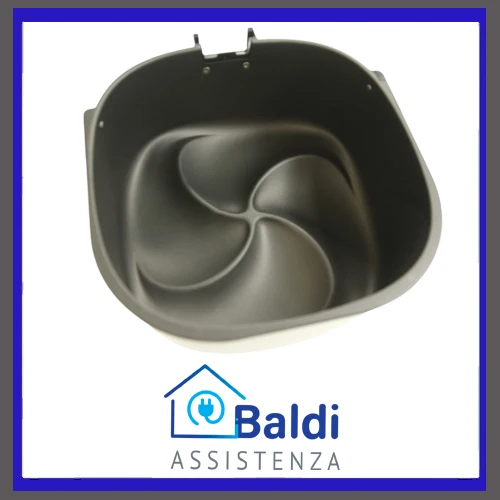 RICAMBIO CONTENITORE VASCA PRIMA VERSIONE PER FRIGGITRICE AD ARIA PHILIPS HD9630 HD9650