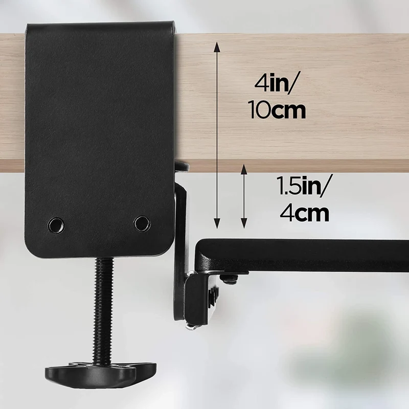 Duronic DKTPX1 Supporto scorrevole per tastiera e mouse / laptop / documenti  Consente di aggiungere un supporto tastiera sotto il tavolo  Costruzione robusta e duratura