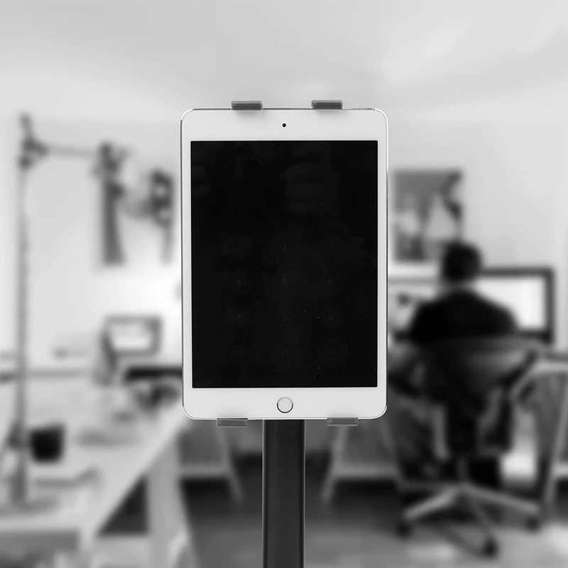 Duronic DMT1 Supporto per tablet e smartphone compatibile con tutti i supporti monito Duronic  Permette di ottimizzare lo spazio sulla scrivania