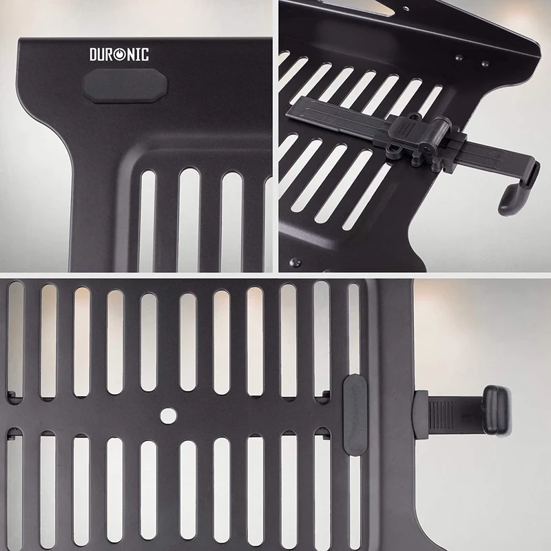 Duronic DML7 Supporto per computer portatile - Attacco supporto tablet e tastiera per supporto scrivania  Per VESA - Capacità 5kg - Compatibile con DM15 DM25 DM35 DM45 DM55 DM65 DMUSB DMDC DMG