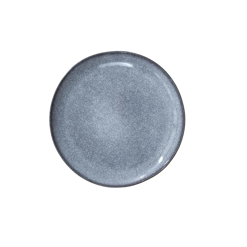 Small organic plate Blue Sand