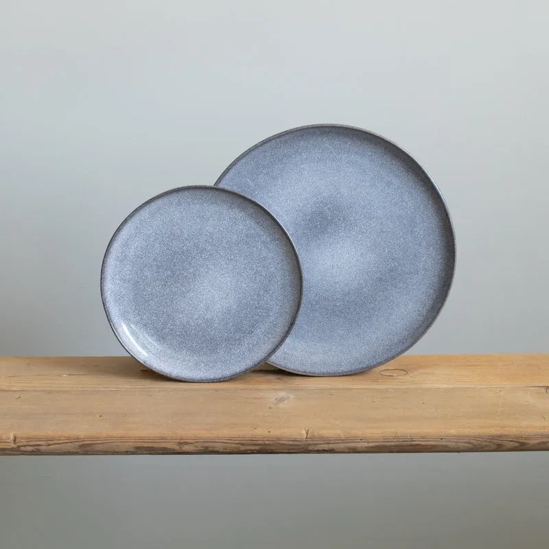 Plate set Blue Sand 8-piece