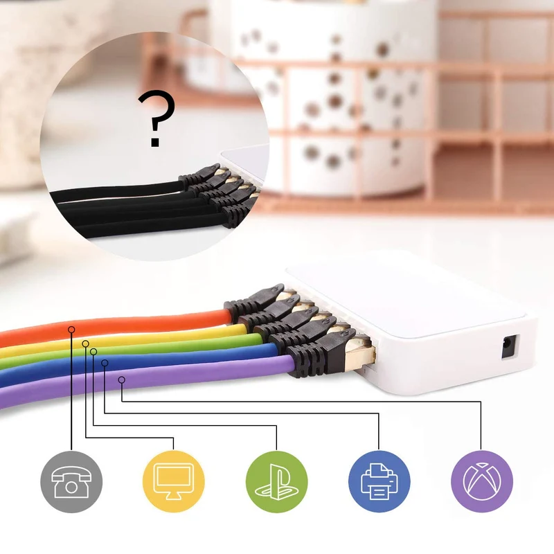 Duronic CAT8 GN 1 m | Cavo di Rete ethernet schermato S/FTP verde | Cavo ethernet Patch superveloce | Supporta fino a 2 GHz / 2000 MHz | Connettori RJ45 | Trasmissione dati 40 gigabit