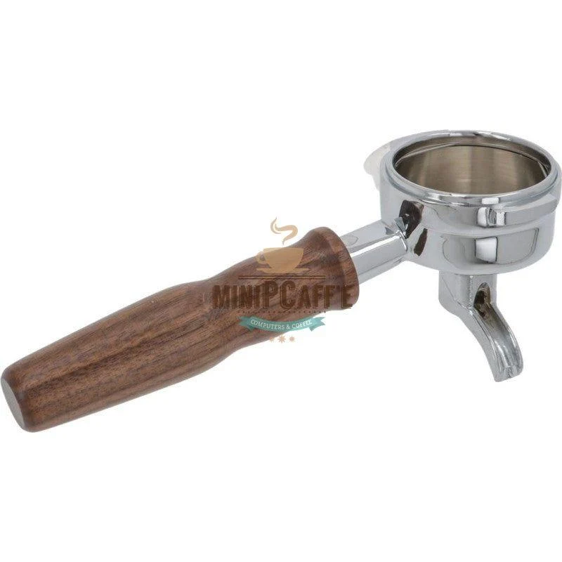 Single Spout Wooden Handle Portafilter for La Marzocco