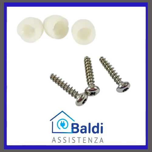 SET VITI DI FISSAGGIO MOTORE CON BOCCOLE PER IMPASTATRICE PLANETARIA KENWOOD KVL KQL KVC