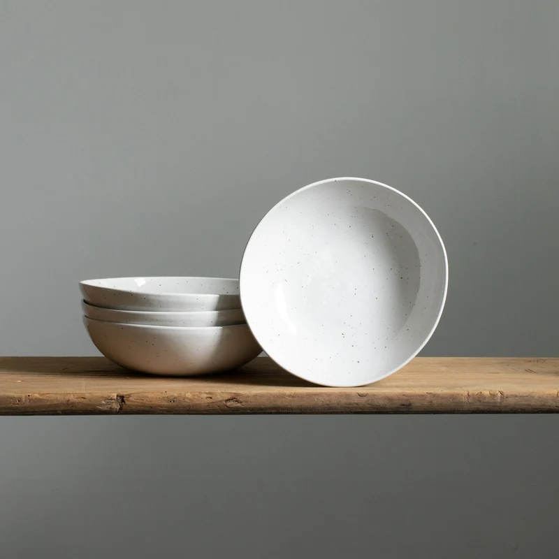 Large round pasta plate Serra