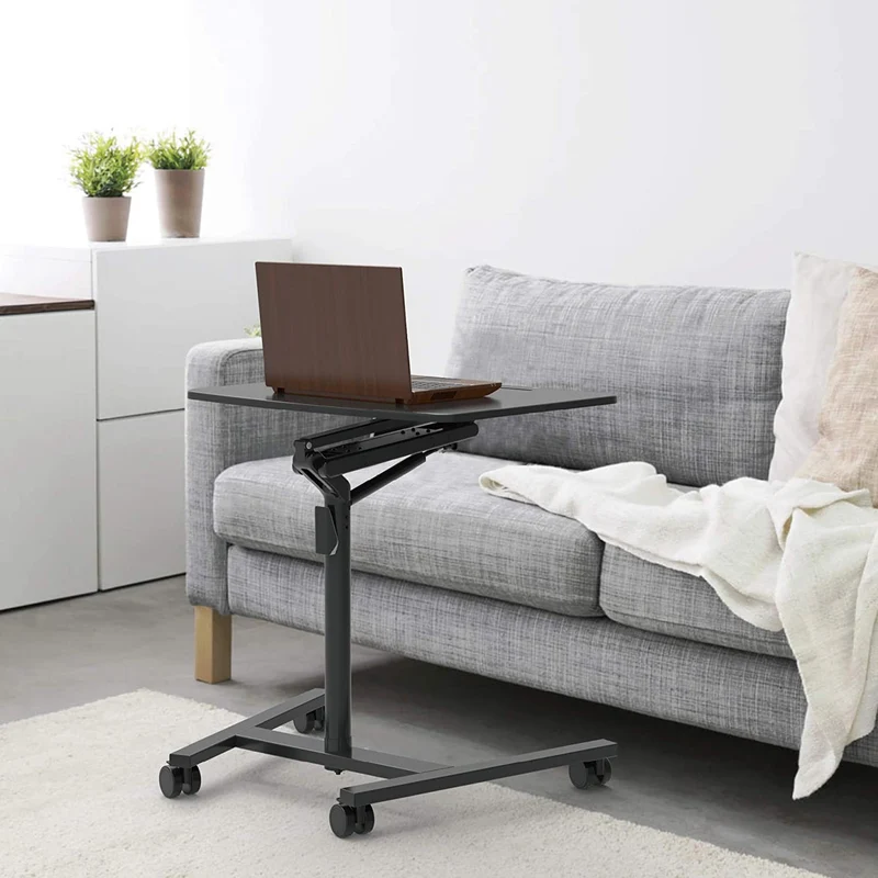 Duronic WPS37 Supporto per proiettore - Tavolo videoproiettore - Supporto mobile per laptop, PC portatile - Altezza regolabile - Carrello mobile con ruote - Ideale per presentazioni