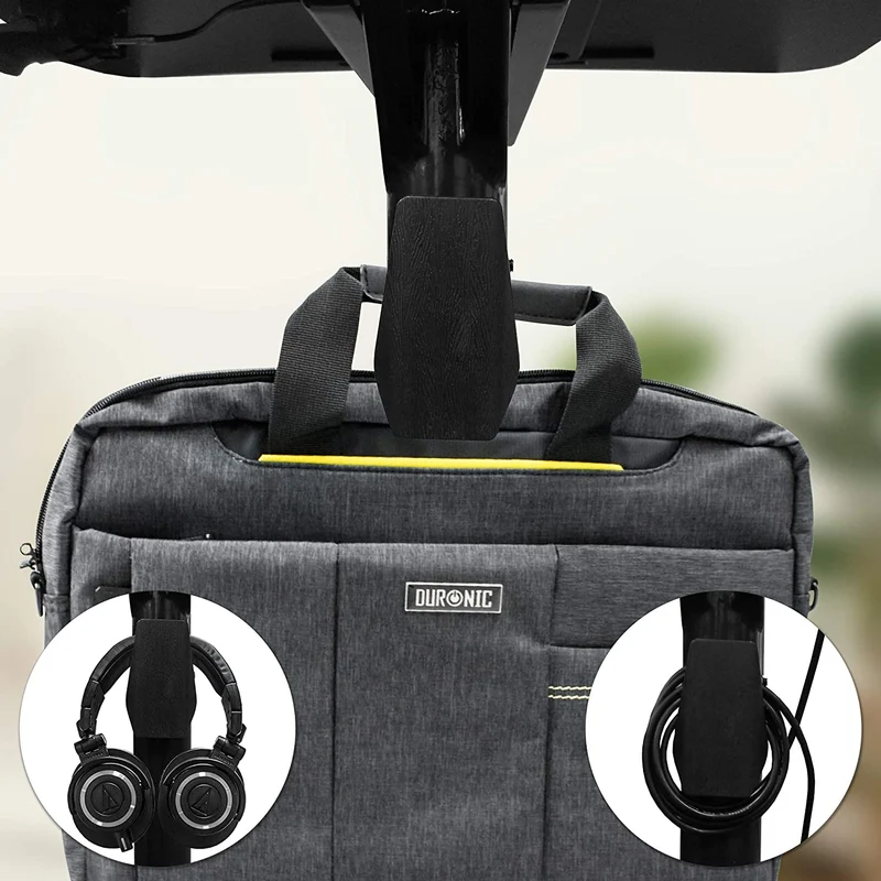 Duronic WPS37 Supporto per proiettore - Tavolo videoproiettore - Supporto mobile per laptop, PC portatile - Altezza regolabile - Carrello mobile con ruote - Ideale per presentazioni