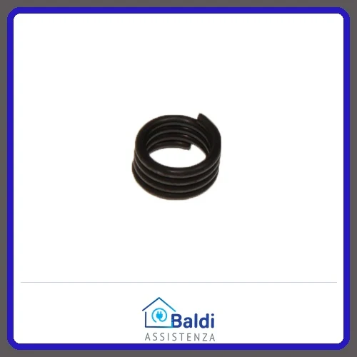MOLLA(FILO 1,5) D.9X7,5 MOZZO VENTOLA PER TERMOVENTILATORE CALDOBAGNO DE'LONGHI