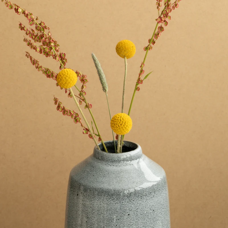 Bottle" vase Blue Sand