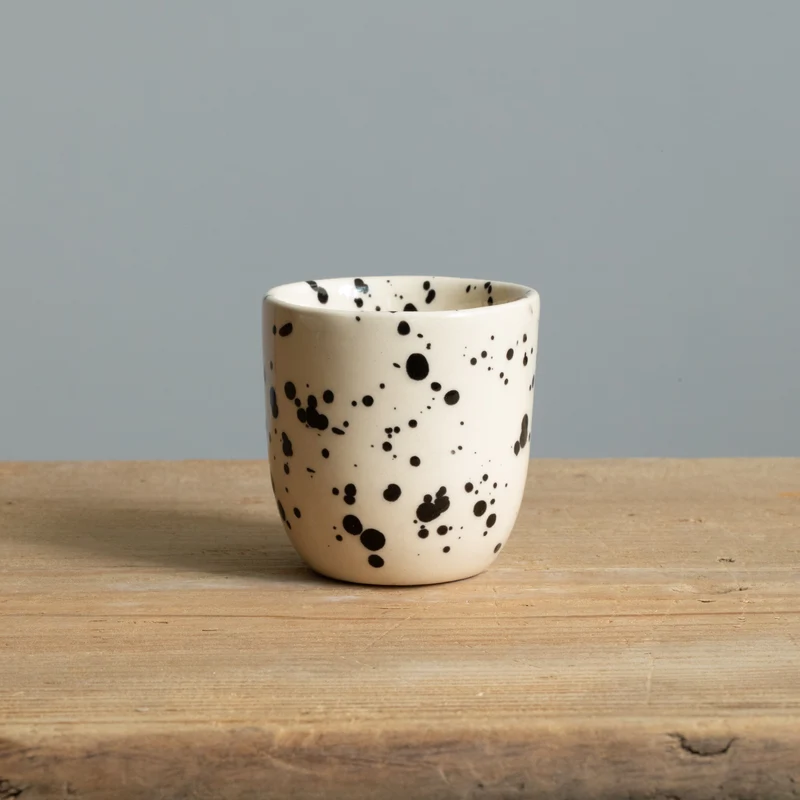 Espresso mug Black Dots