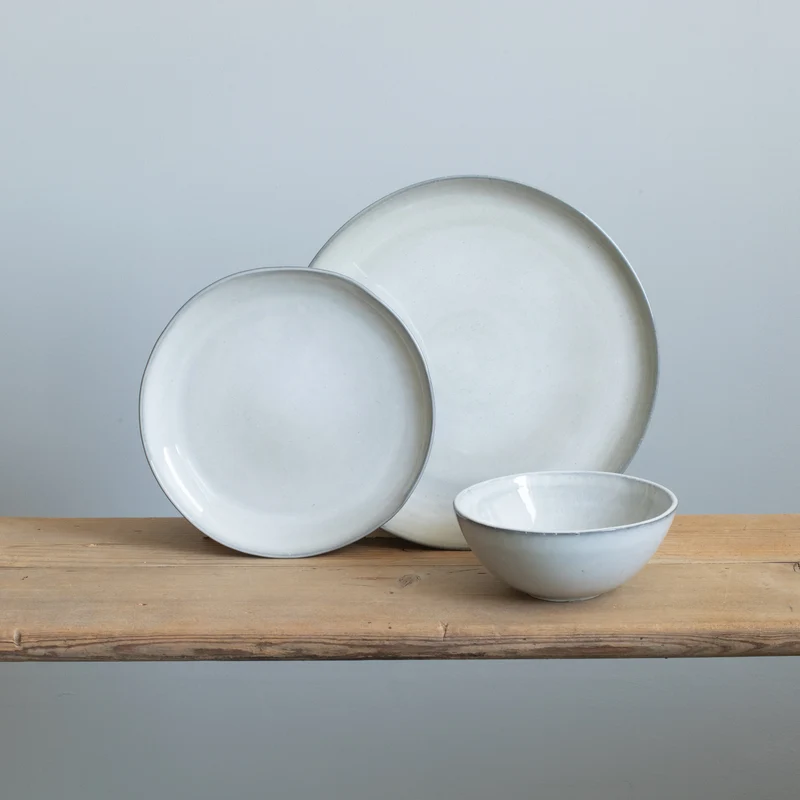Basic tableware set Midnight Grey 12-piece