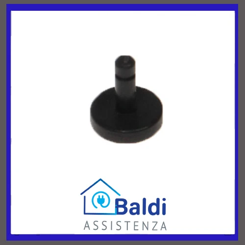 RICAMBIO 2 PEZZI PERNO SPORTELLO PER CALDOBAGNO TERMOVENTILATORE DE LONGHI HBC HBE